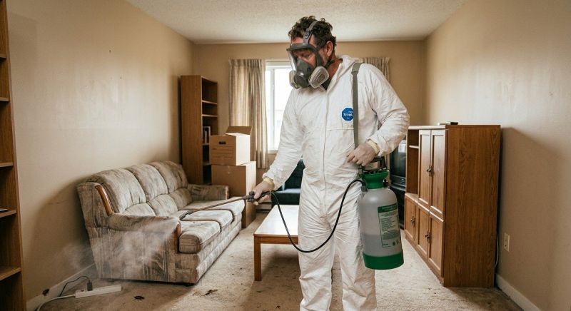 Roach Fumigation in Asheville, NC