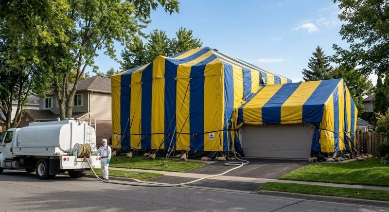 Termite Tenting in Clarksville, TN